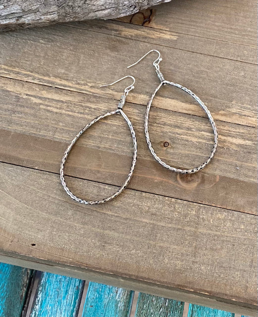 Large Teardrop Earrings