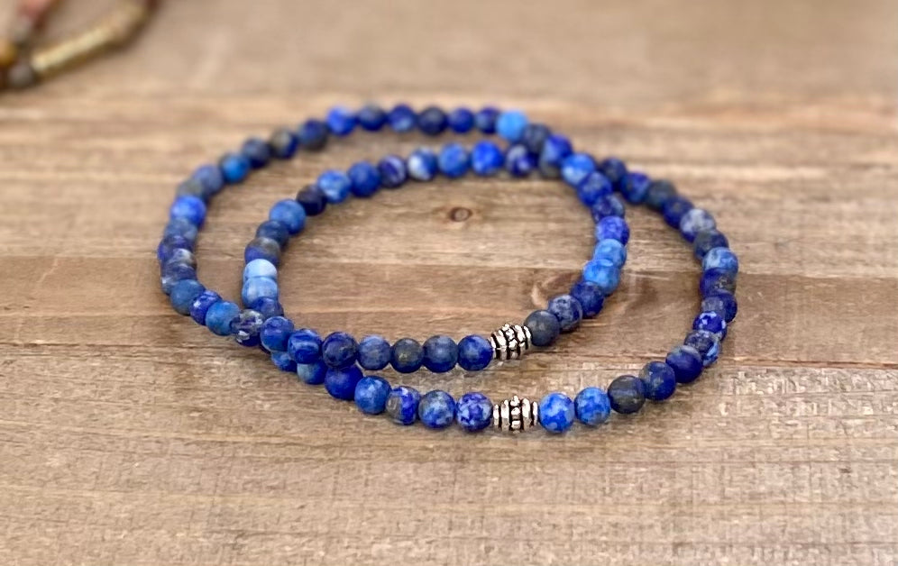 Matte Lapis Bracelet