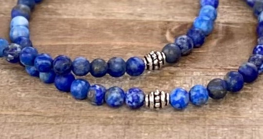 Matte Lapis Bracelet