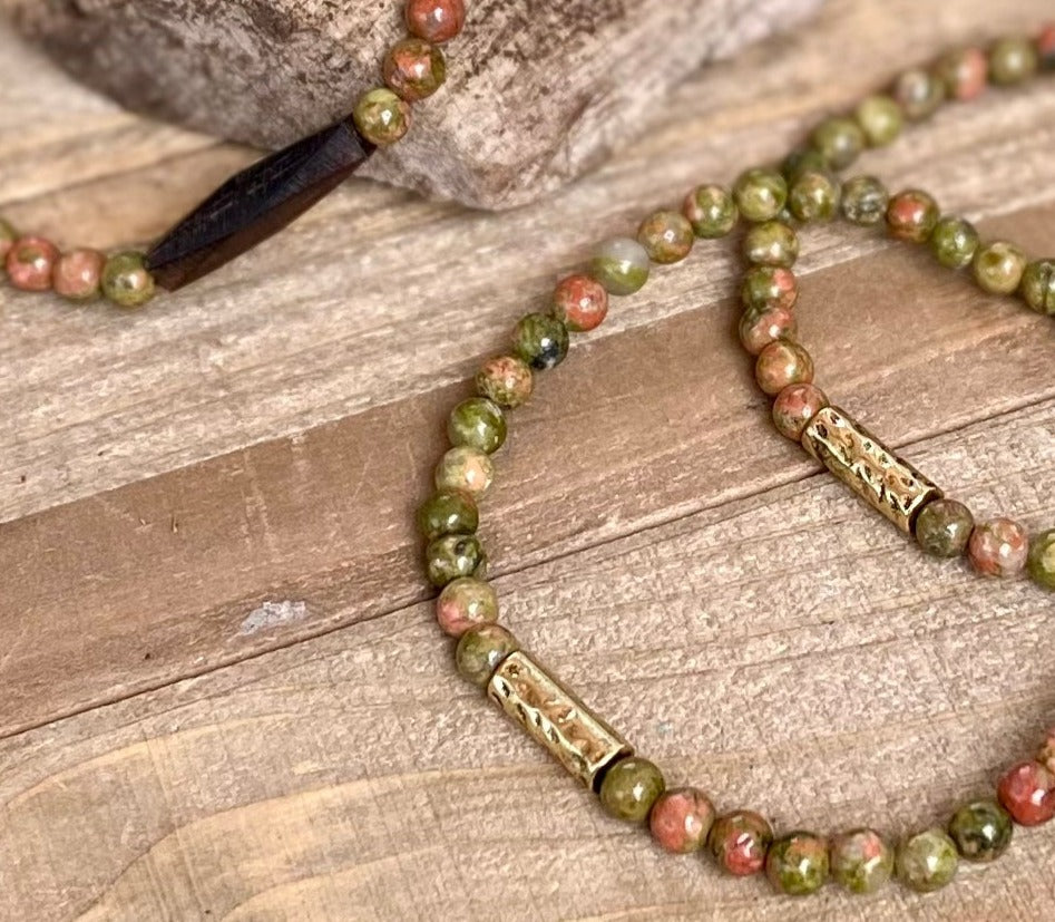 Unakite Bracelet